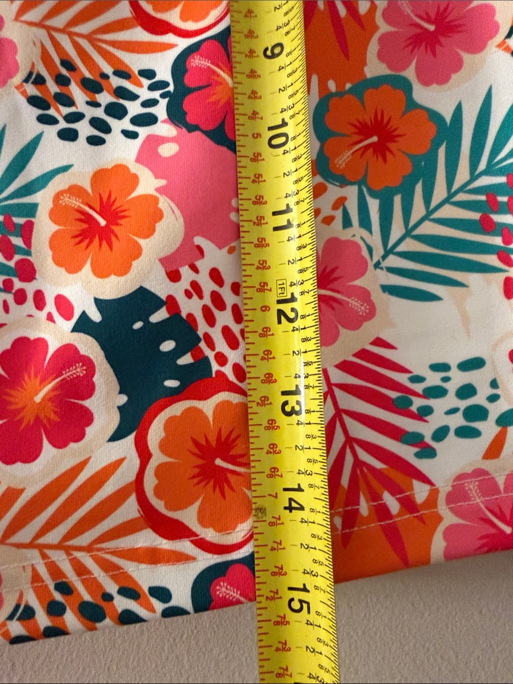 Jess Lea Skort floral Hawaii hibiscus Paradise Passion M NWT - Picture 3 of 5